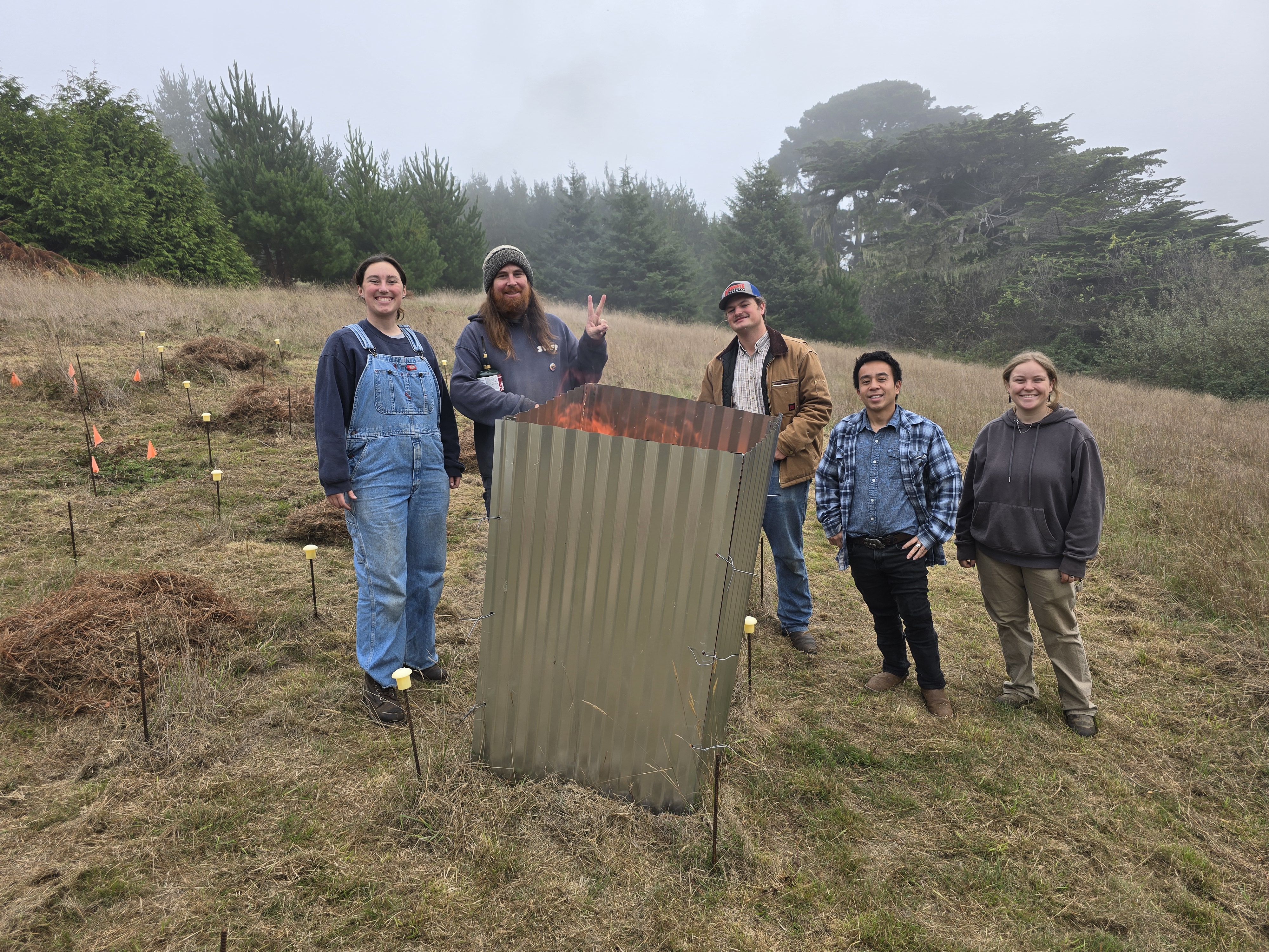 Burning at the Wiyot Tribe!